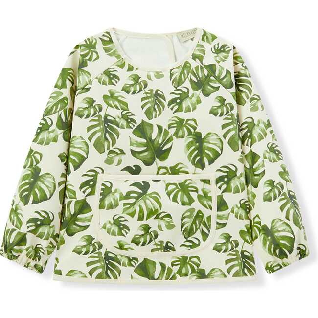 Island Leaf Long Sleeve Pocket Bib