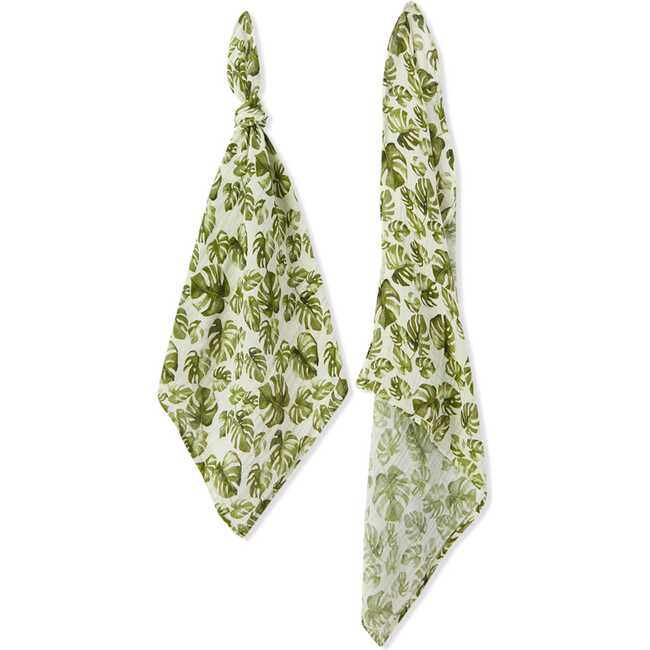 Island Leaf Organic Cotton Burp Cloth