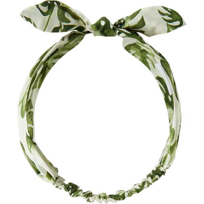 Island Leaf Bow Twist Knotted Headband