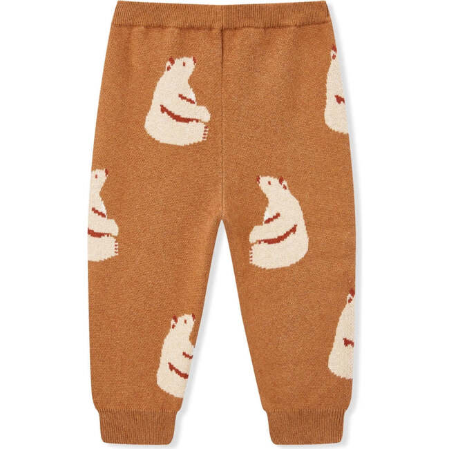 Honey Bear Knitted Birdseye Jacquard Sweatpants