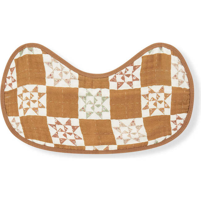 Quilt Contour Four Layer Burp Cloth