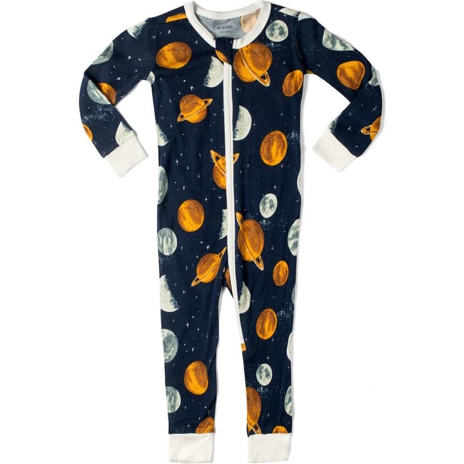 Planets Bamboo Zipper Pajama