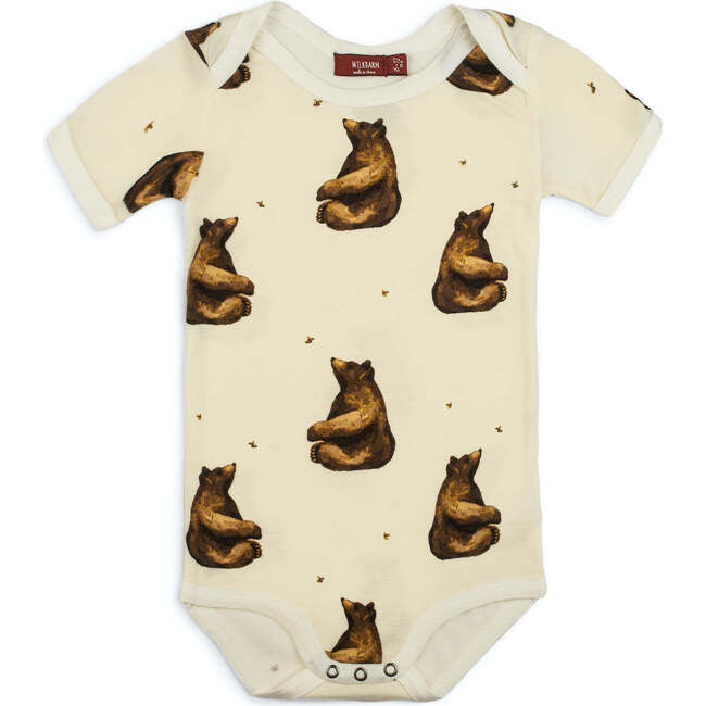 Honey Bear Bamboo Short Sleeve One Piece