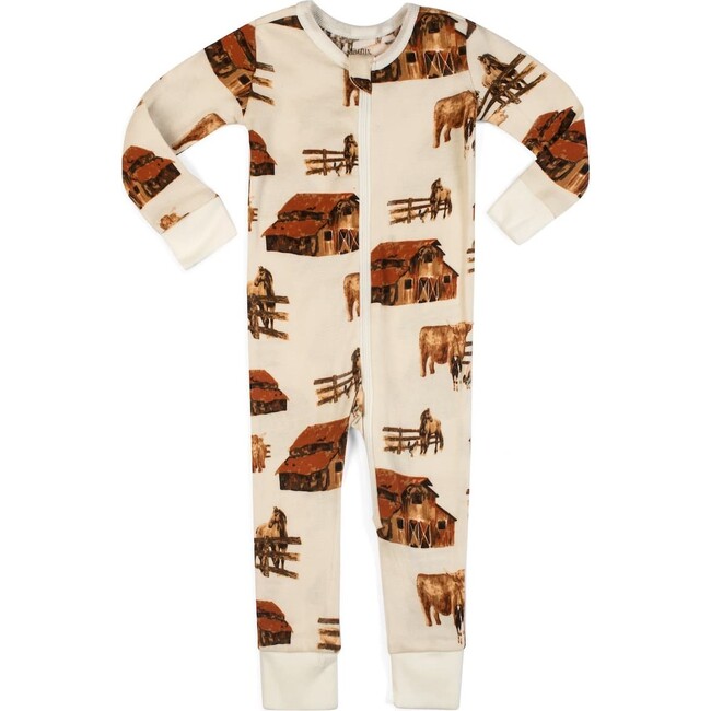 Homestead Organic Cotton Zipper Pajama