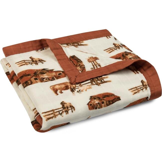 Homestead Big Lovey Three-Layer Muslin Blanket
