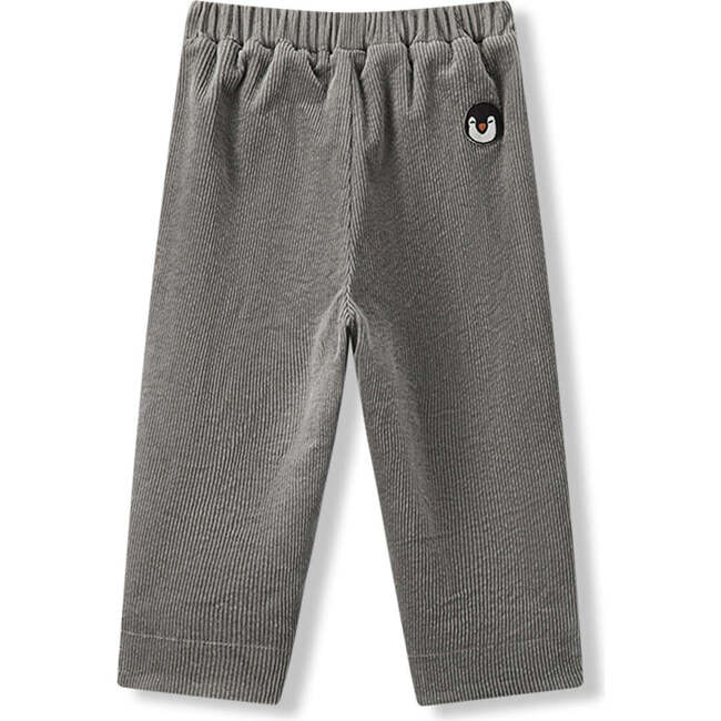 Grey Penguin Corduroy Pocket Pants