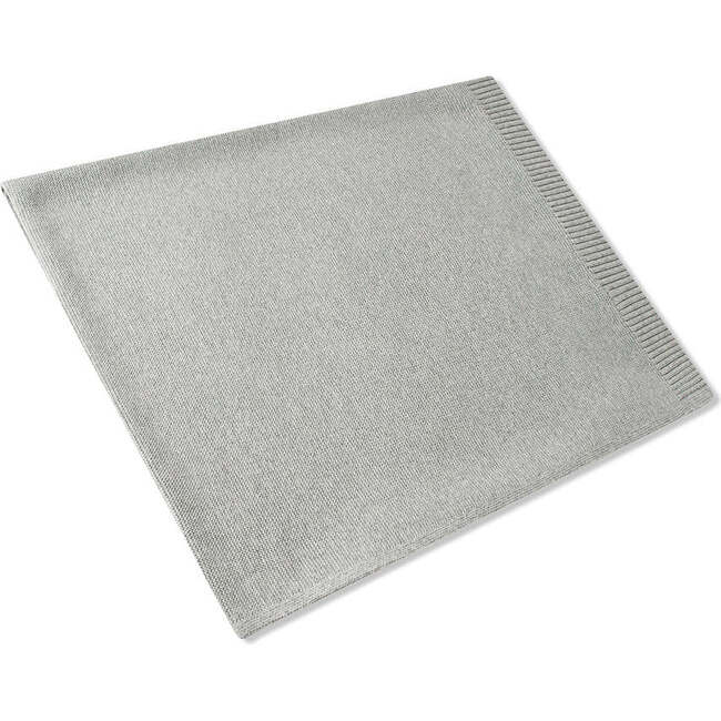 Grey Knitted Blanket