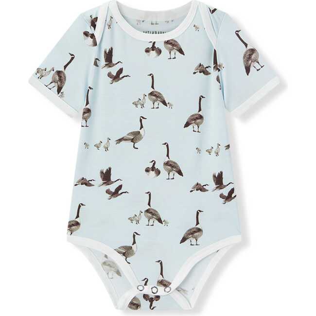 Goose Luxe Stretch Short Sleeve One Piece