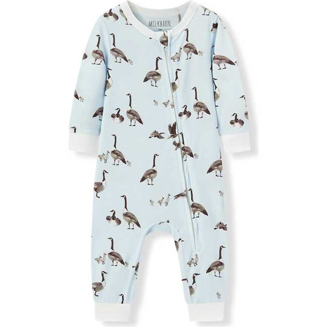 Goose Luxe Stretch Zipper Pajama
