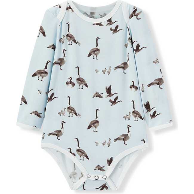 Goose Luxe Stretch Long Sleeve One Piece