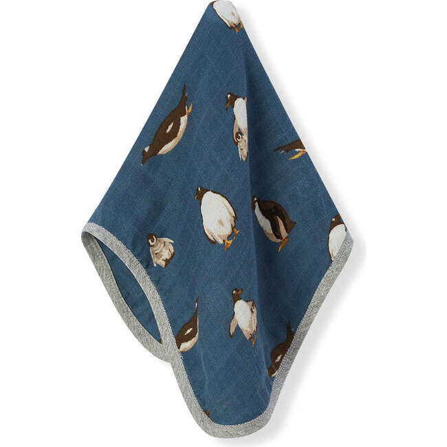 Penguin Contour Four Layer Burp Cloth