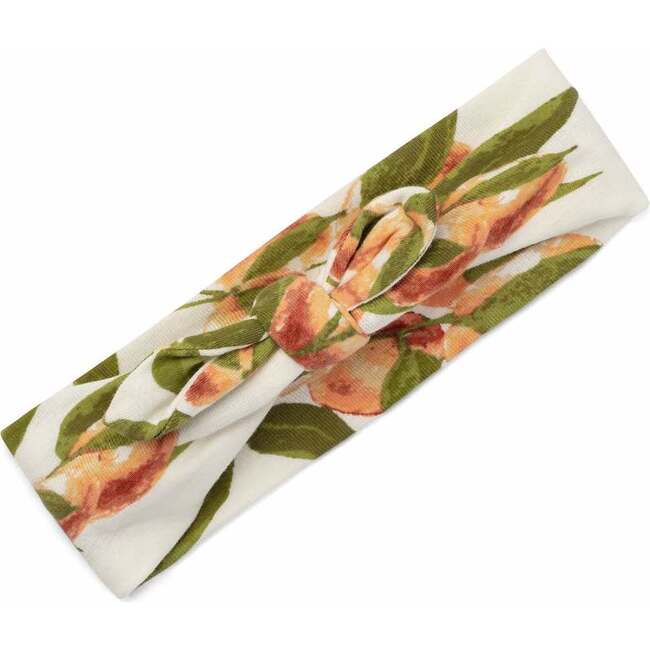 Peaches Organic Cotton Knotted Headband
