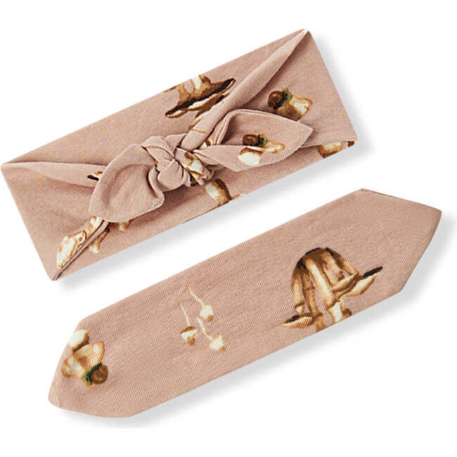 Mushroom Organic Cotton Knotted Headband