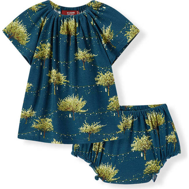 Firefly Bamboo Dress & Bloomer Set