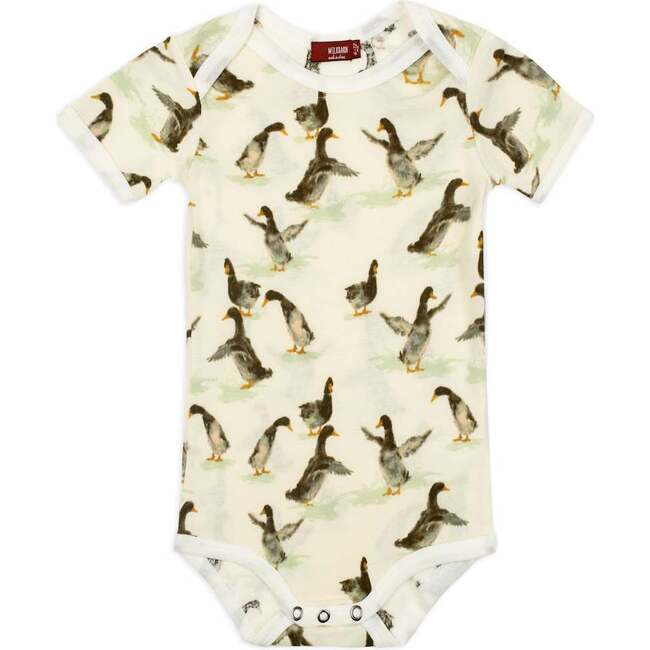 Duck Organic Cotton Short Sleeve One Piece