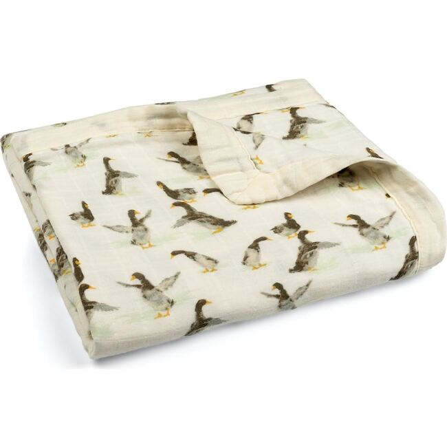 Duck Big Lovey Three-Layer Muslin Blanket