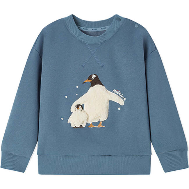Dark Blue Penguin Cozy Sweatshirt
