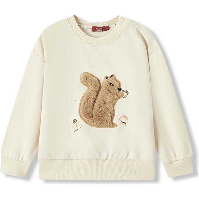 Cream Chipmunk Cozy Sweatshirt