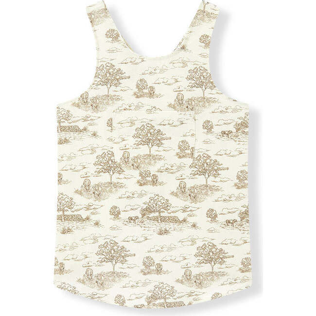 Country Toile Little Helper Apron