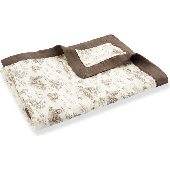 Country Toile Bamboo Big Lovey