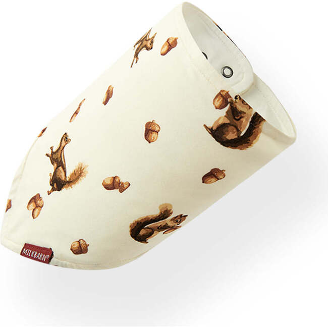 Chipmunk Luxe Stretch Kerchief Bib