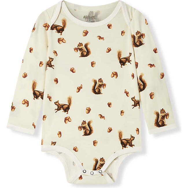 Chipmunk Luxe Stretch Long Sleeve One Piece
