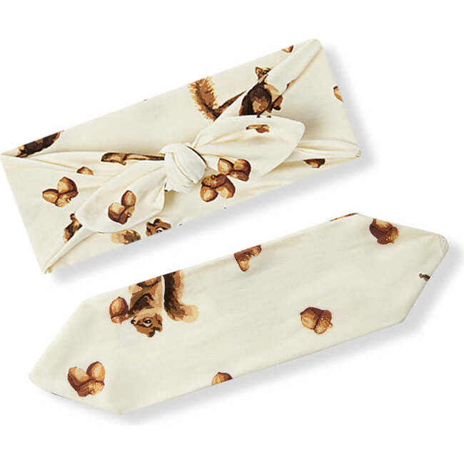 Chipmunk Luxe Stretch Knotted Headband