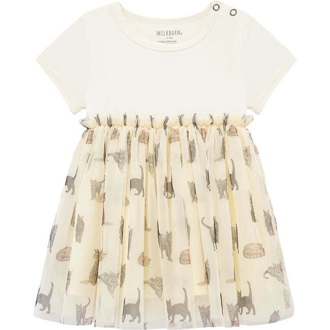 Cat Cotton Stretch Ballet Dress