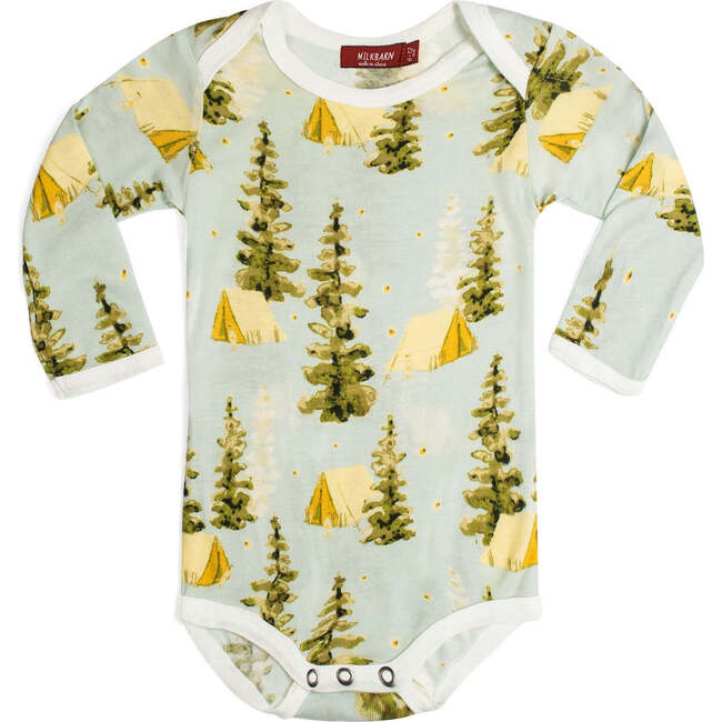 Camping Bamboo Long Sleeve One Piece
