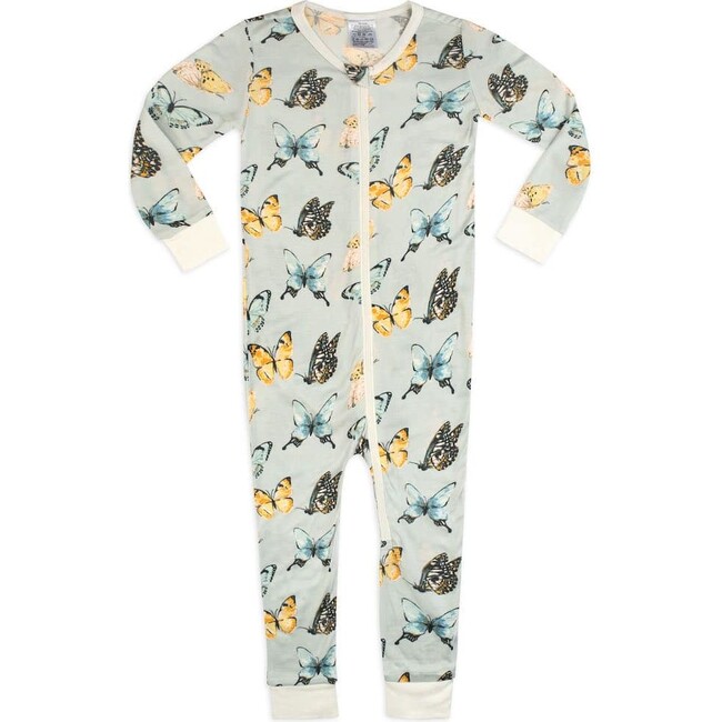 Butterfly Bamboo Zipper Pajama