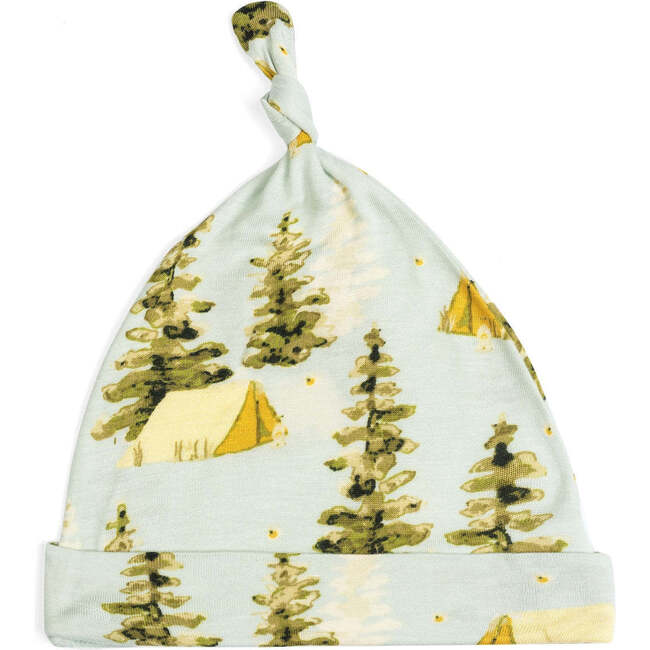 Camping Bamboo Knotted Beanie Hat