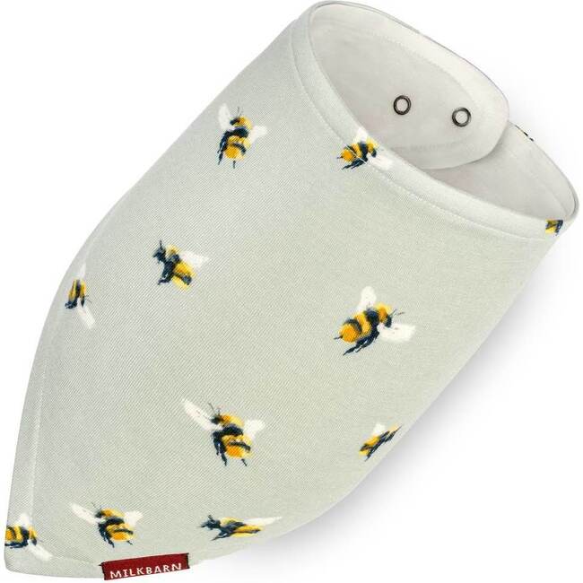 Bumblebee Bamboo Three-Layer Kerchief Bib