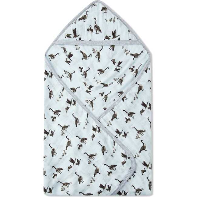Goose Bamboo Hooded Swaddle Blanket
