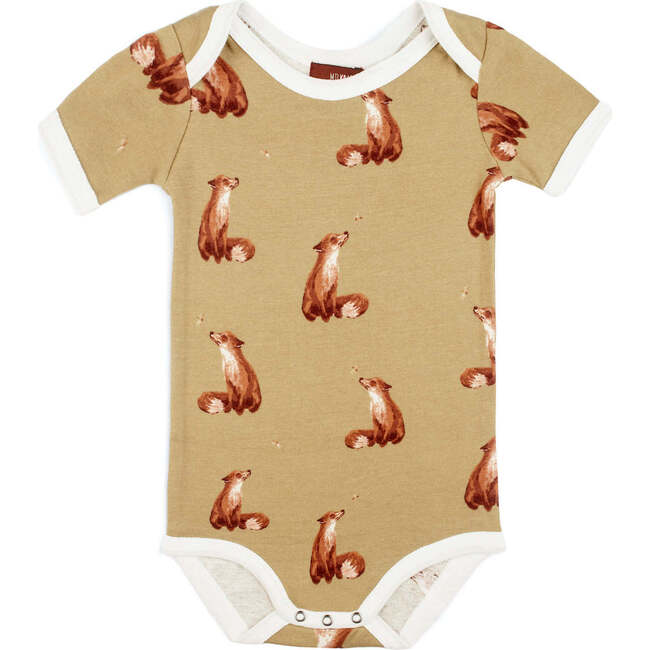 Gold Fox Organic Cotton Short Sleeve One Piece