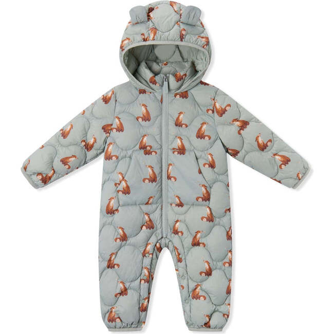 Fox Lightweight Down Hooded Jumpsuit