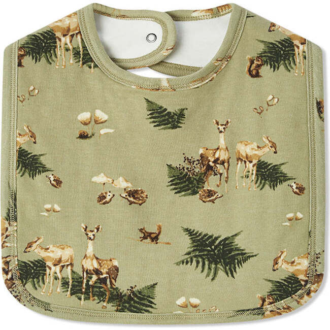 Forest Party Organic Cotton Lil' Bib
