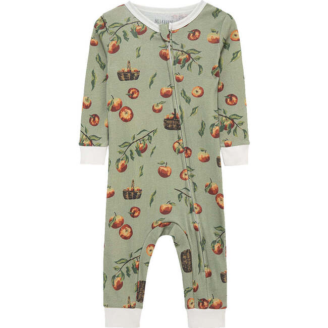 Apple Orchard Organic Cotton Zipper Pajama