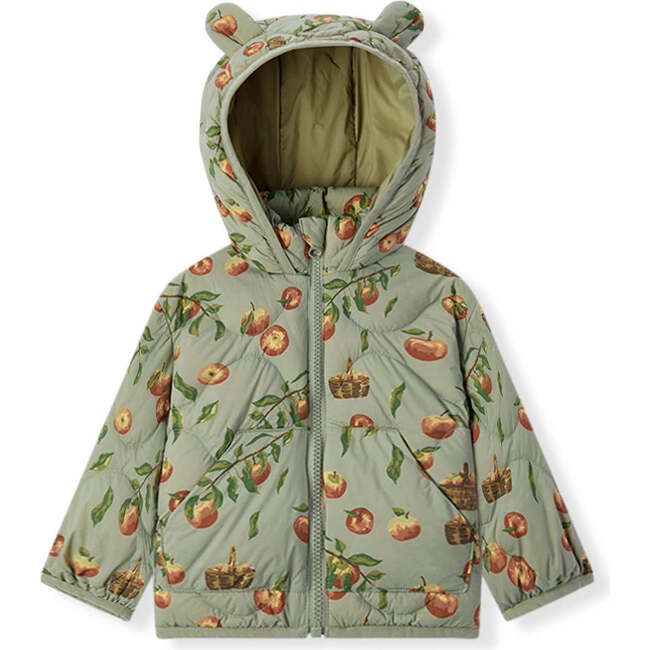 Apple Orchard Lightweight Down Hooded Jacket