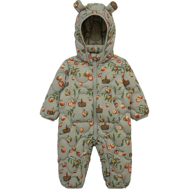 Apple Orchard Lightweight Down Hooded Jumpsuit