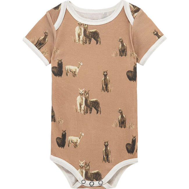 Alpaca Organic Cotton Short Sleeve One Piece