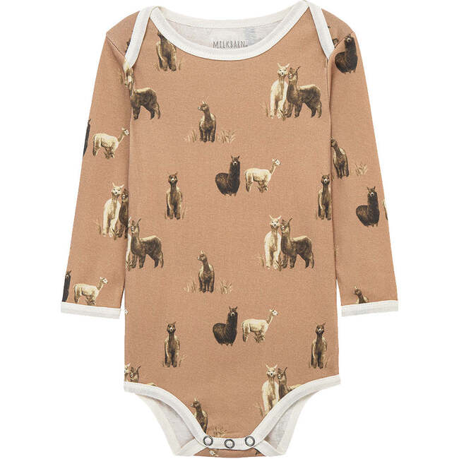 Alpaca Organic Cotton Long Sleeve One Piece