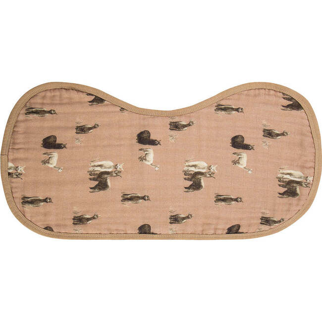 Alpaca Contour Four Layer Burp Cloth