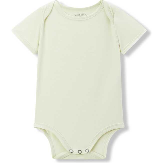 Aloe Luxe Solid Short Sleeve One Piece