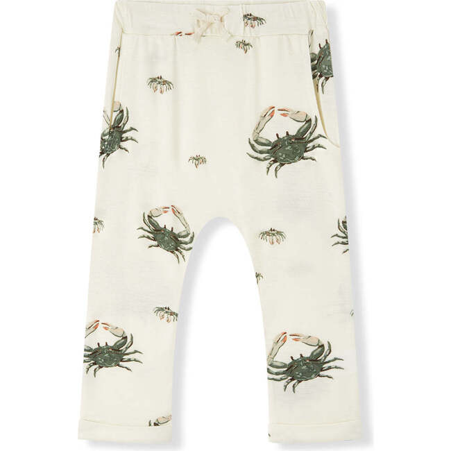 Coastal Crab Bamboo Baby Jogger Pants
