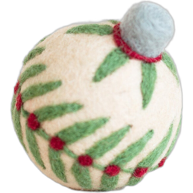 WINTER ORNAMENT BALL, Leaves