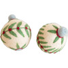 WINTER ORNAMENT BALL, Leaves - Pet Toys - 2 - thumbnail
