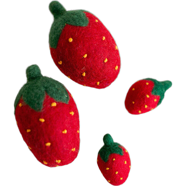 WOOL DOGGY STRAWBERRY