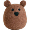 WOOL BROWN BEAR - Pet Toys - 2 - thumbnail