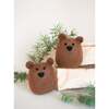 WOOL BROWN BEAR - Pet Toys - 4 - thumbnail