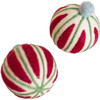WINTER ORNAMENT BALL, Stripe - Pet Toys - 2 - thumbnail